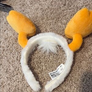 Disney Orange and White Stuffed Animal Headband
